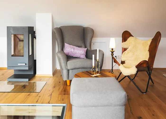 Biohof Zum Gruenen Baum Apartmán Porrau